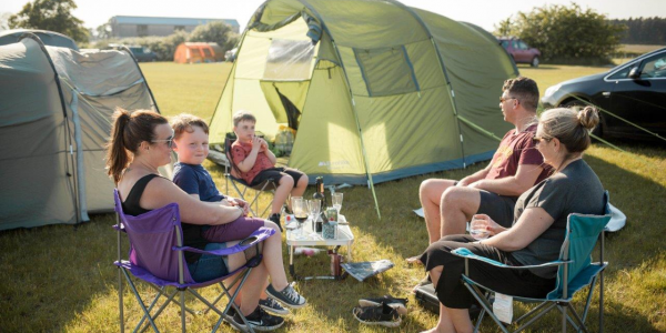 Camping at William's Den 2024