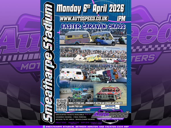 Spectator Tickets Easter Monday 6th April 1:00pm Smeatharpe Stadium