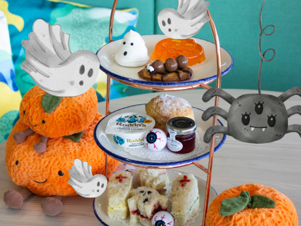 Ghoul's Delight Afternoon Tea at Moss & Moor