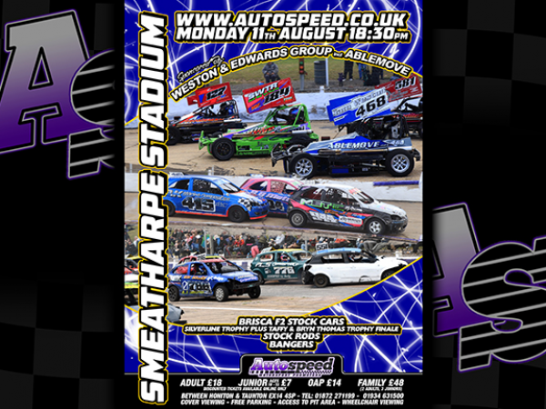 Spectator Tickets Monday 11th August 6.30pm Smeatharpe Stadium