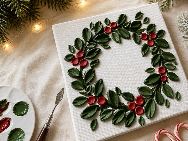 Christmas Textured Painting Workshop