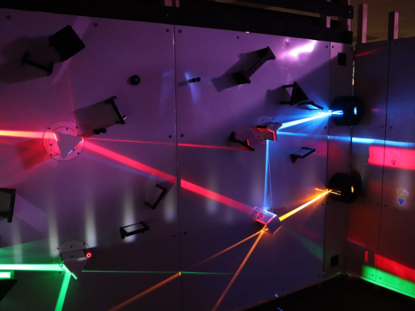 Twilight at Cambridge Science Centre