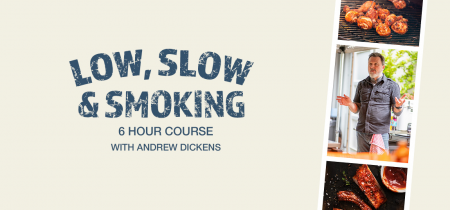 "LOW, SLOW & SMOKING" Barbecue Class with Andrew Dickens