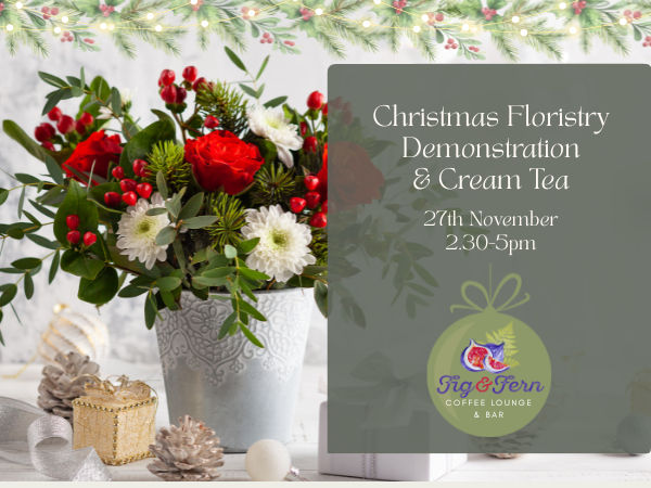 Christmas Floristry Demonstration