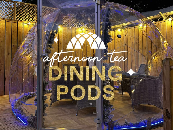 Afternoon Tea Dining Pods (Blooms Kitchen, Tong Garden Centre)