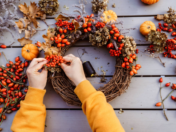 Autumn Wreath Making Workshop