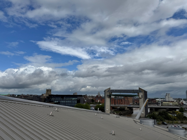 View from The Deep Roof: Heritage Open Day Tours