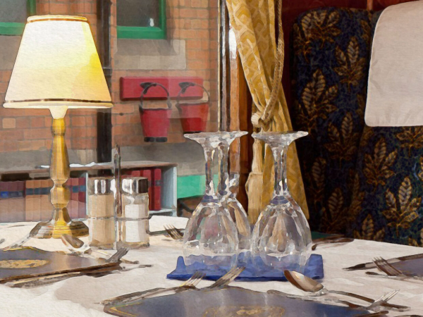 First-Class Dining Trains