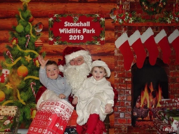 Santa's Grotto at Stonehall Wildlife Park 2025