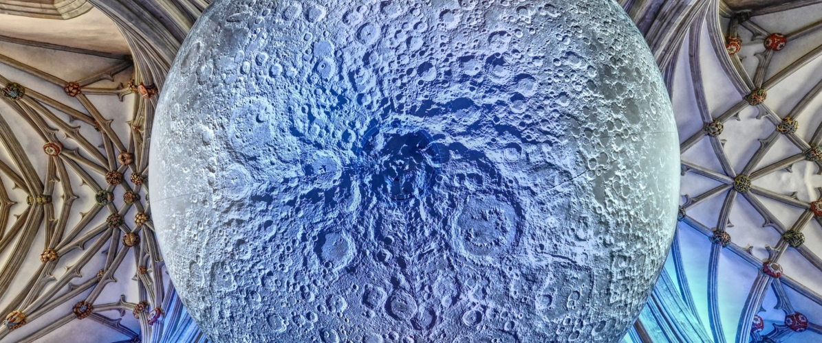 Museum of the Moon at Tewkesbury Abbey