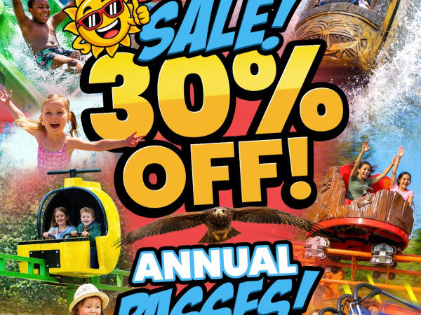 Summer Sale Wheelgate Only Annual Pass Flash Sale - 30% Off
