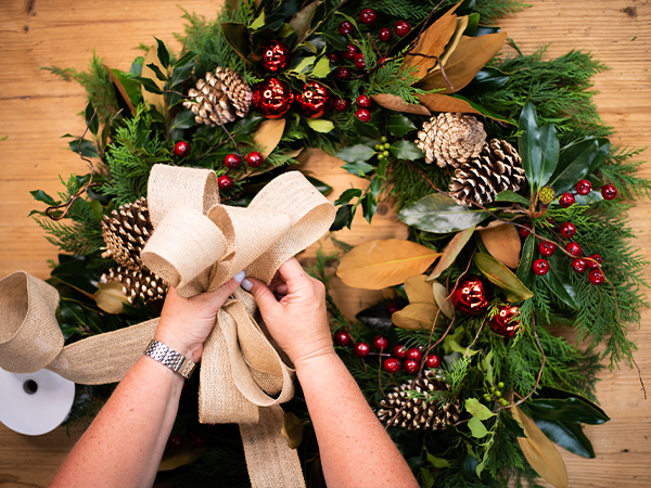 Fresh Christmas Wreath Masterclass