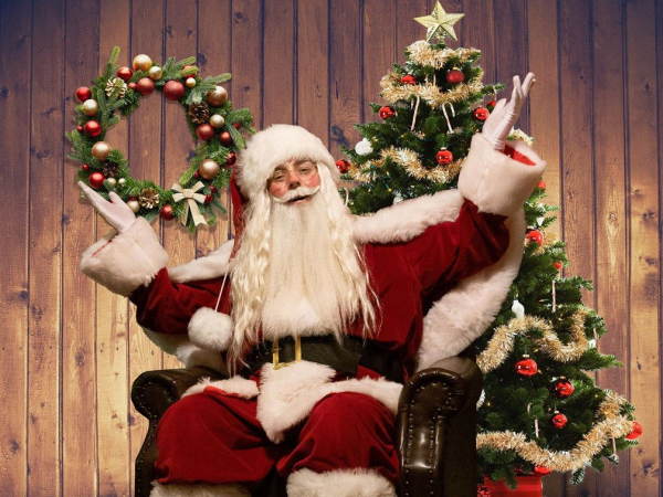 Father Christmas at Thrift Farm