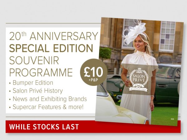 Salon Privé Souvenir Programme