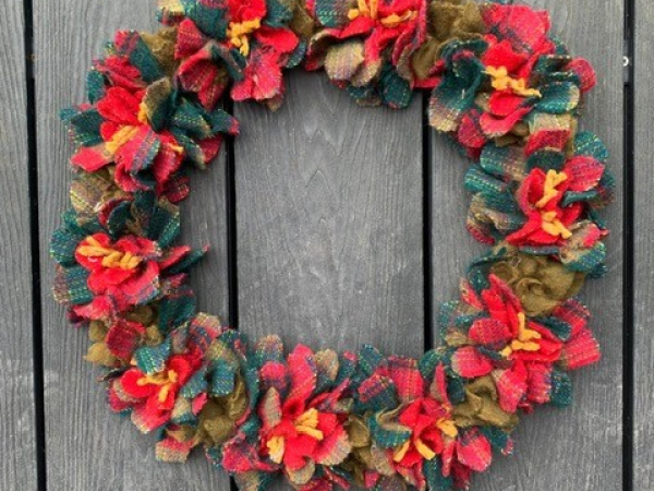 Rag Rug Wreath Workshop