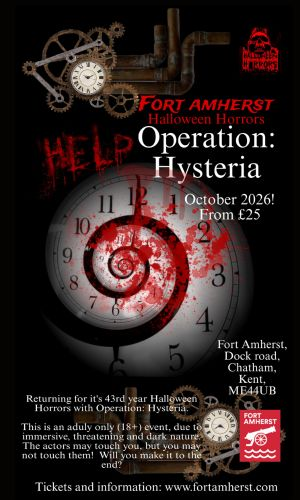 Halloween Horrors - Operation Hysteria, from Fort Amherst