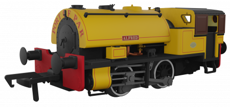 PRE-ORDER: Port of Par Bagnall- Alfred in Port of Par Yellow (As Preserved)