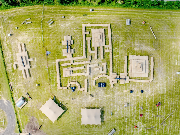 Big Bale Play High Lodge Farm