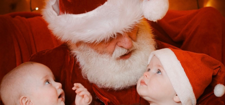 Santa's Grotto at South Downs Nurseries, Hassocks