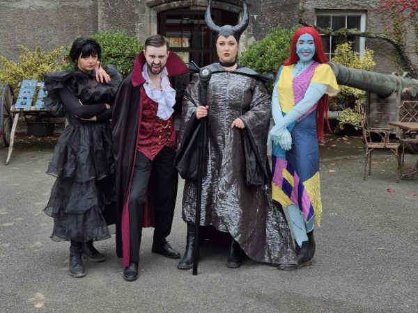 Halloween at Fonmon Castle