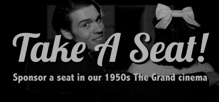 Take A Seat - sponsor a 1950s cinema seat!
