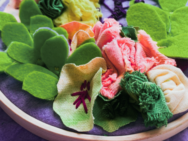 Hoop Art Workshop at Barton Grange