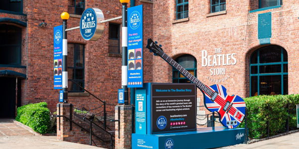 entrance to the beatles story