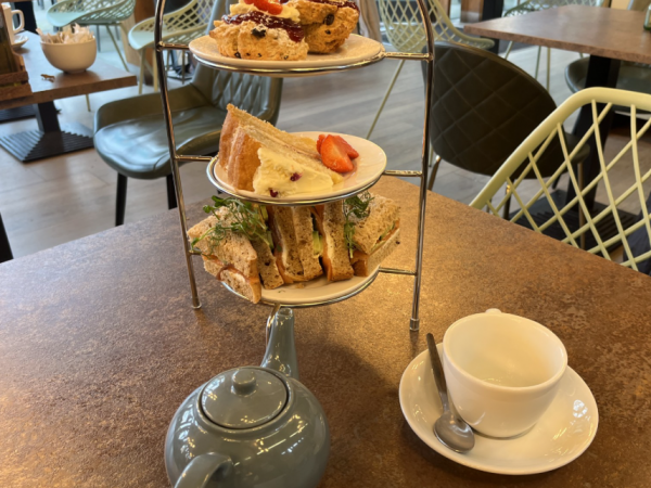 A cream tea