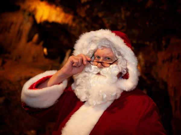 Santa in the Caves