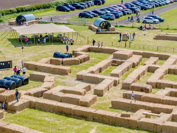 Big Bale Play High Lodge Farm
