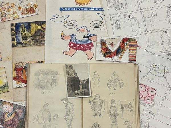Art at the Archive! Get creative with The Raymond Briggs Archive