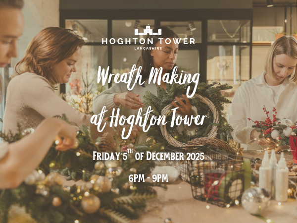 Wreath Making at Hoghton Tower