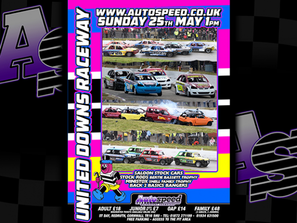 Spectator Tickets Sunday 25th May 1pm United Downs Raceway