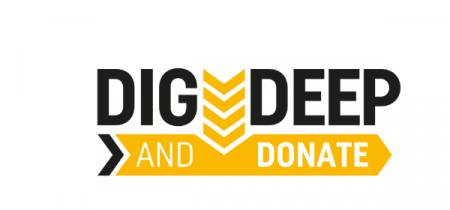 Dig Deep and Donate logo