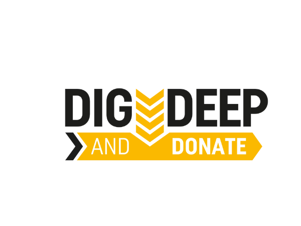 Dig Deep and Donate logo