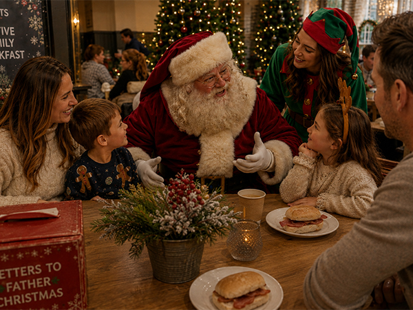 Festive Family Breakfast with Father Christmas