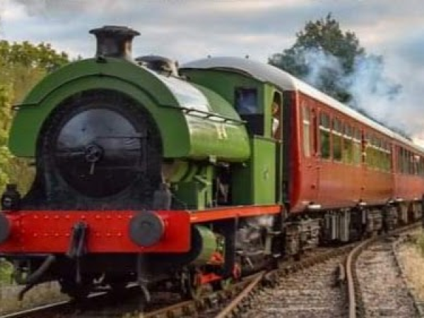 Grownups for a Quid Steam Train Rides and Accessibility & Wheelchair Compartment; Sunday 4th October.