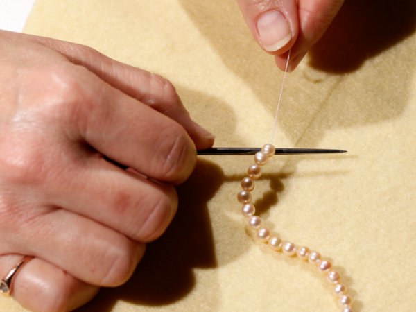 Traditional Pearl Stringing with Anja Moehler, Friday 20 March 2026, 9.30am - 4.30pm, £189 (8 places), The Goldsmiths’ Centre