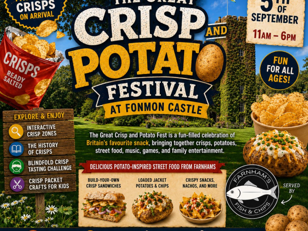 Crisp and Potato Fest- 5th September- 11am till 6pm