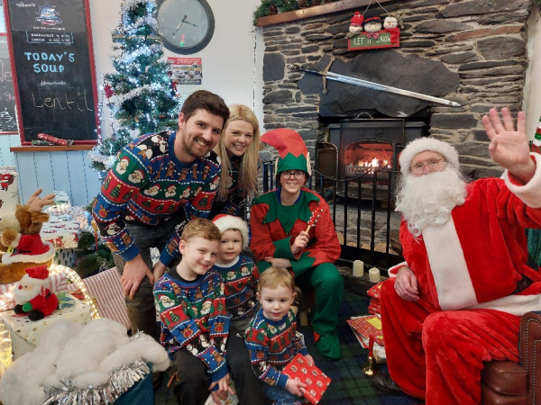 Sail & Festive Buffet with Santa
