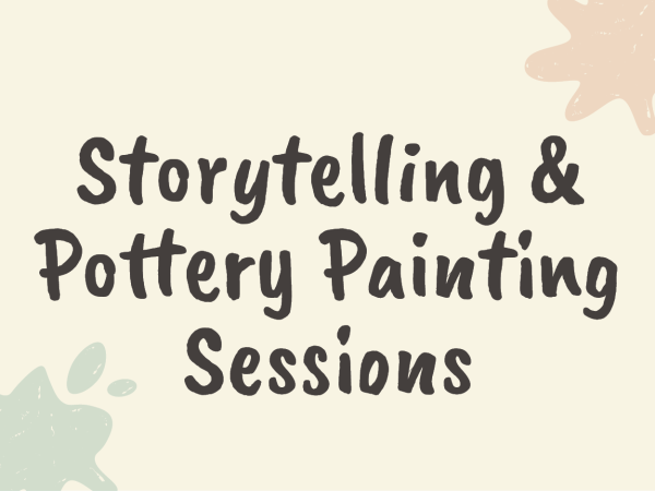 Storytelling & Pottery Painting at Barton Grange