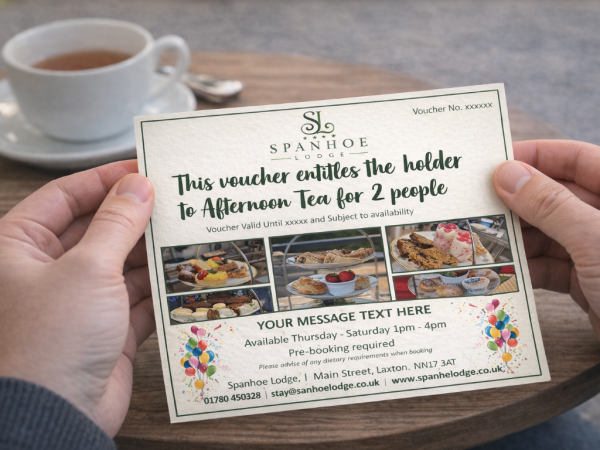 Afternoon Tea Vouchers