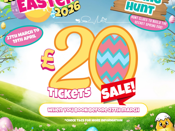 The Easter Egg-Stravaganza £20 Ticket Sale