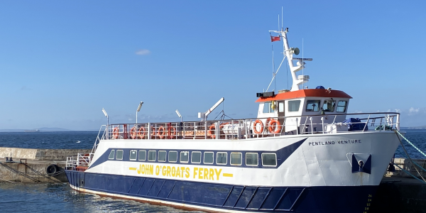 40 Minute FERRY Ride to - from Burwick (Orkney) Single Fare