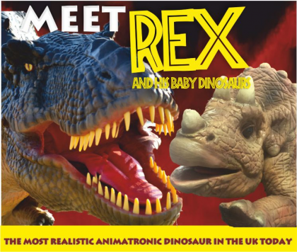 Meet Rex and his Baby Dinosaurs