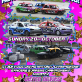 Stock Car & Banger Racing St Day Sunday 20th October 1pm