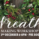 Wreath Making Workshop in the Barn