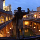 Roman Baths Torchlit Visit and Dinner Package