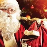 Santa in the Caves