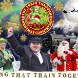 The Train Through Christmas Countryside